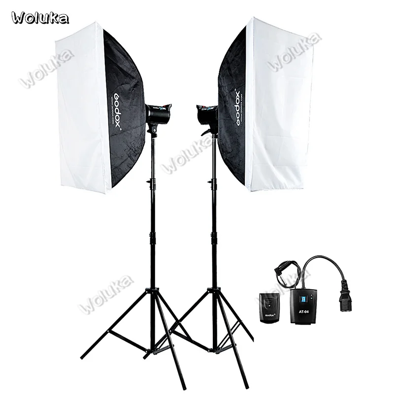 Лампа для фотосъемки Godox DE400w набор вспышек в комнате мягсветильник света