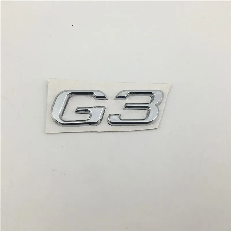 Для BYD G3 F0 S6 S7 F3R F3GLi наклейка на багажник Логотип Знак Namaplate наклейка - Название цвета: G3