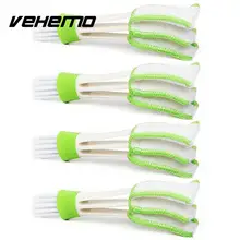 Автомобильные губки для чистки жалюзи инструмент ПК Компьютерная клавиатура воздушный выход щетка для очистки пыли