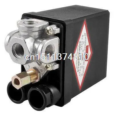 

Air Compressor Pump Pressure Switch Control Valve 115PSI 8 Bar 4 Ports