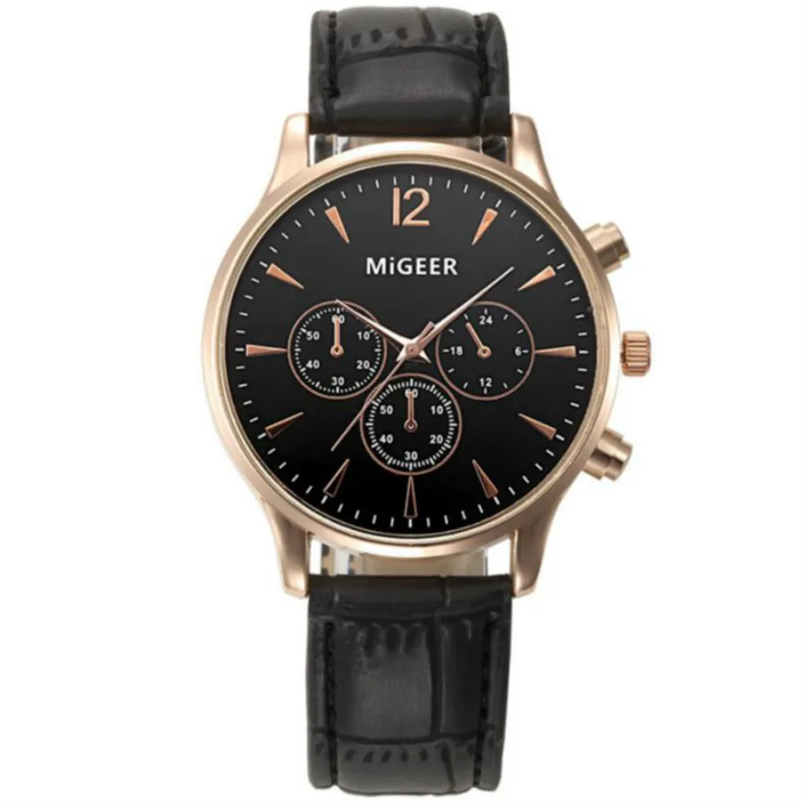 

Top Brand Watches Men Luxury Business Wrist Watch Men Women Leather Quartz Sport Watch Hours Clock Relogio Timer