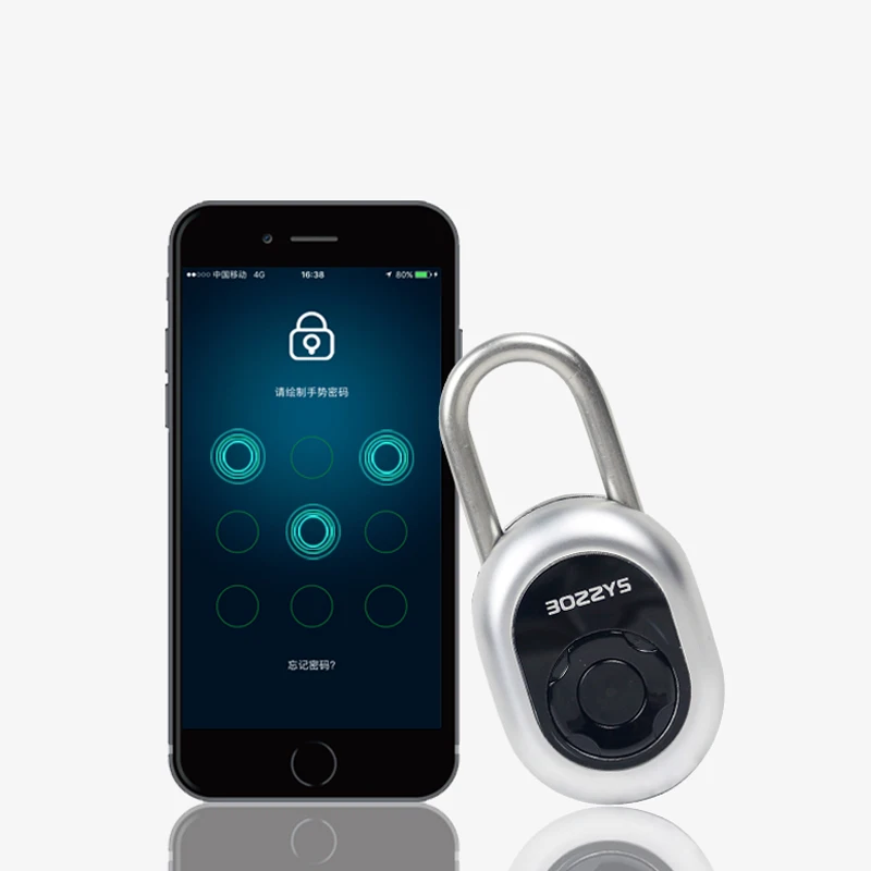 Интеллигентая (ый) Bluetooth подвесной замок с паролем открытый бытовой