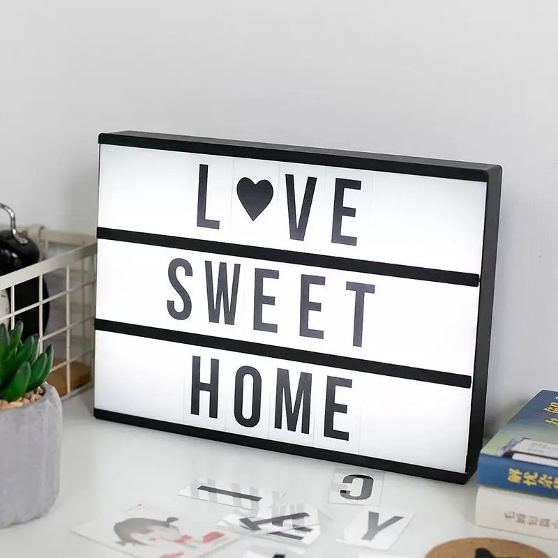 Heup Belastingen tieners Letters Large Led Light | Light Decoration Letter | Led Night Light Letters  - Led Night - Aliexpress