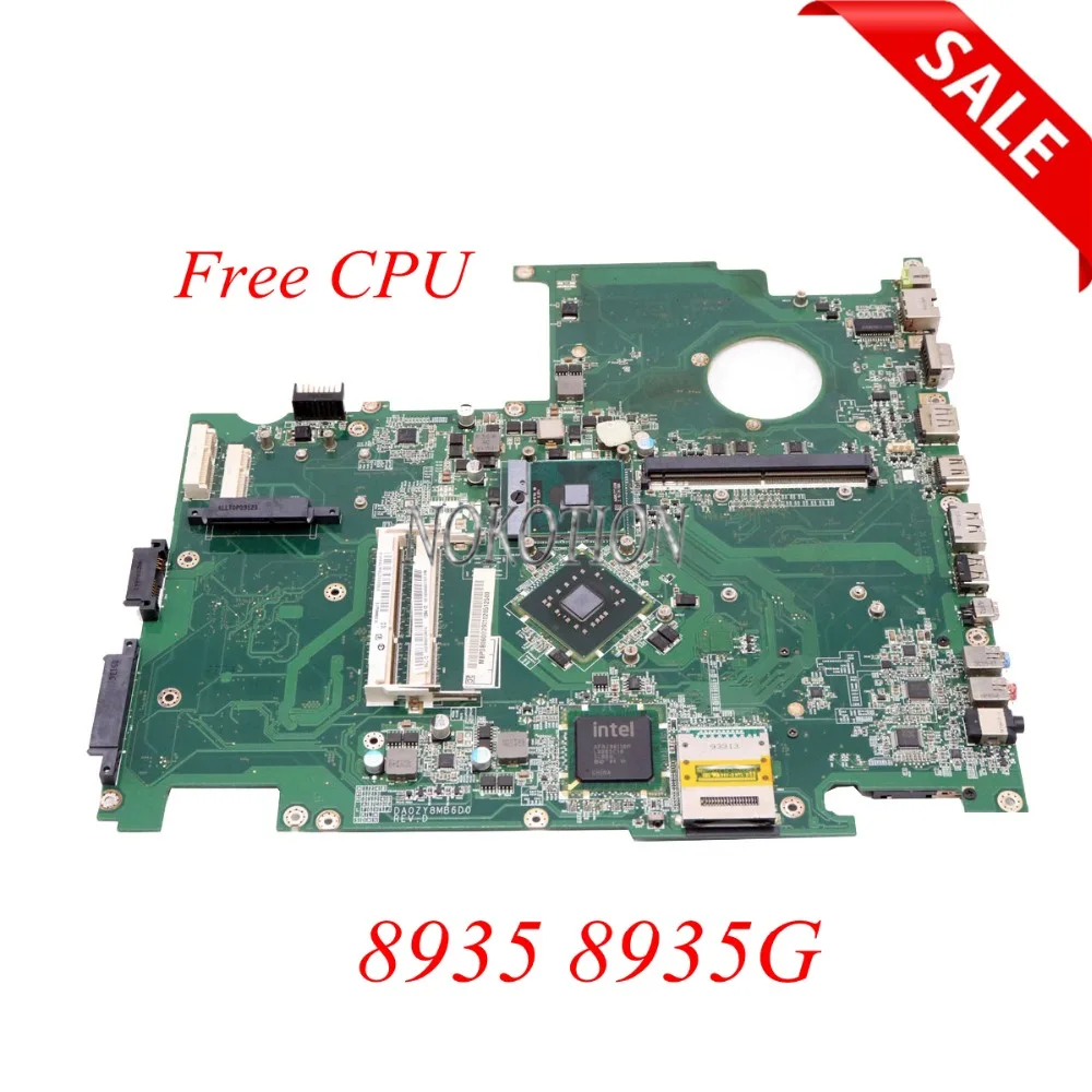 Материнская плата NOKOTION MBPDB06002 MB. Pdb06002 DA0ZY8MB6D0 для acer aspire 8935 8935G материнская ноутбука