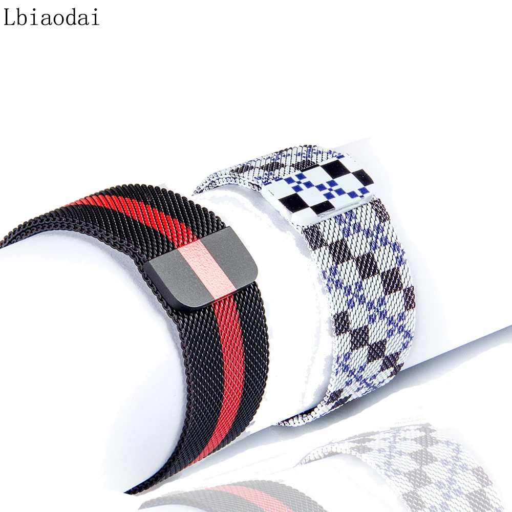 

Milanese loop strap For Apple Watch 4 Band 42mm 38mm iwatch 3 2 1 44mm 40mm wrist belt Stainless Steel Watchband Link Bracelet
