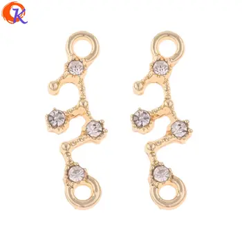 

Cordial Design 100Pcs 7*19MM Jewelry Accessories/Rhinestone Earrings Connectors/DIY/Earrings Making/Hand Made/Earring Findings