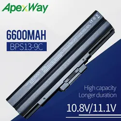 6600 мАч аккумулятор для SONY VGP-BPS13B VGP-BPS13B/B VGP-BPS13B/Q VGP-BPS21 VGP-BPS21A VGP-BPS21B