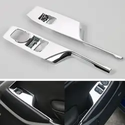 Оформление окон автомобиля Лифт переключатели панель декоративная рамка отделка ABS Подходит для Chevrolet Camaro 2017 автомобильные аксессуары