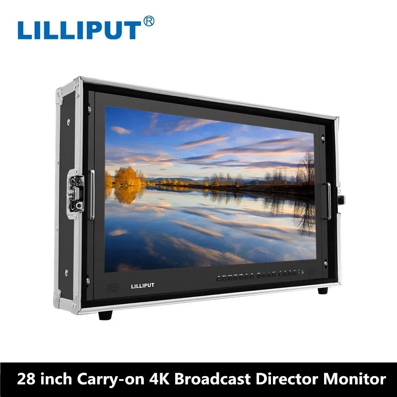 Lilliput 2" 3840x2160 широковещательный монитор 3g SDI 4 K Ultra HD монитор SDI HDMI TALLY монитор для камеры