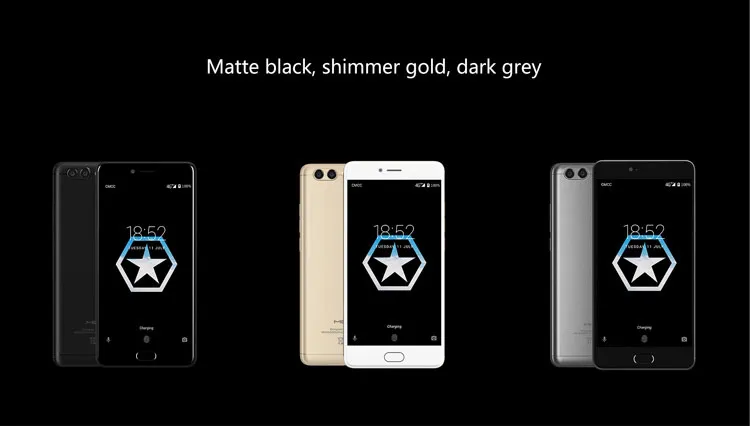 Stock in Europe MEIIGOO M1 6GB RAM 64GB ROM Helio P20 MTK6757 2.3GHz Octa Core 5.5 Inch 2.5D FHD Screen Android 7.0 4G LTE Smartphone
