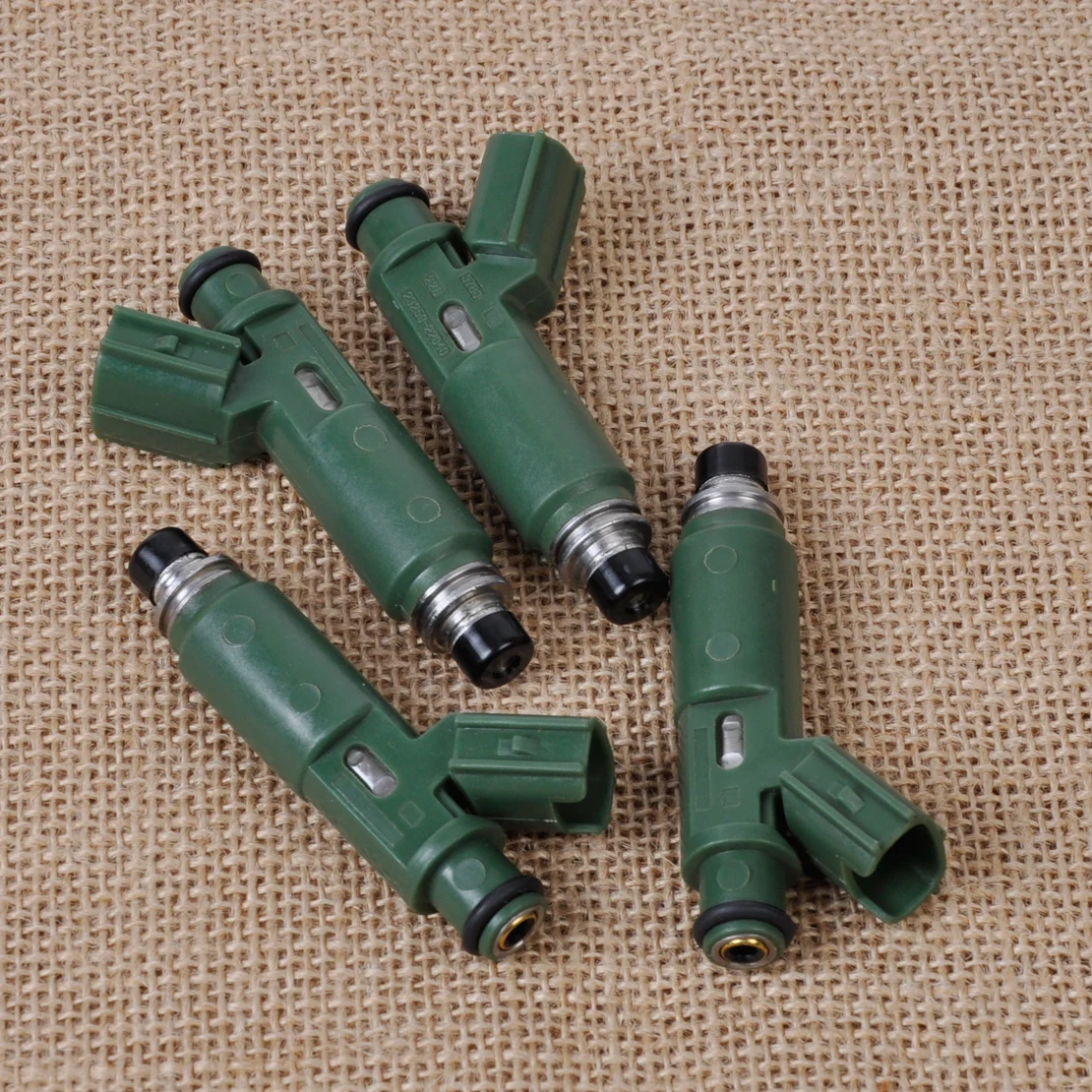 

beler New 4pcs Set Flow Matched Fuel Injector 23250-22040 842-12248 for Toyota Matrix MR2 Celica Corolla Pontiac Chevrolet