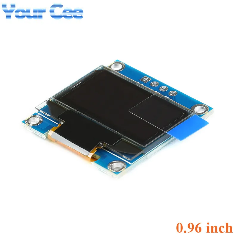 0,91, 0,96 дюймов, серия iec, белый OLED ЖК-дисплей, модуль 0,9" 0,96" 12832 12864 SSD1306, ЖК-экран, Diy модуль IIC, связь