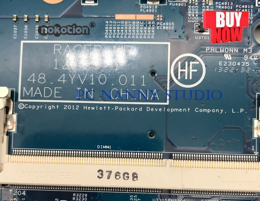 discounted PCNANNY 727769-001 for HP Probook 430 G1 laptop motherboard I3-4010U 48.4YV10.01N 727769-601 tested