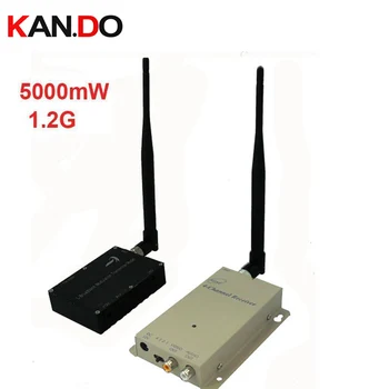 

5W New &Made in Taiwan 1.2G Wireless transceiver 1.2G Video Audio drone Transmitter Receiver,1.2G transmitter for FPV