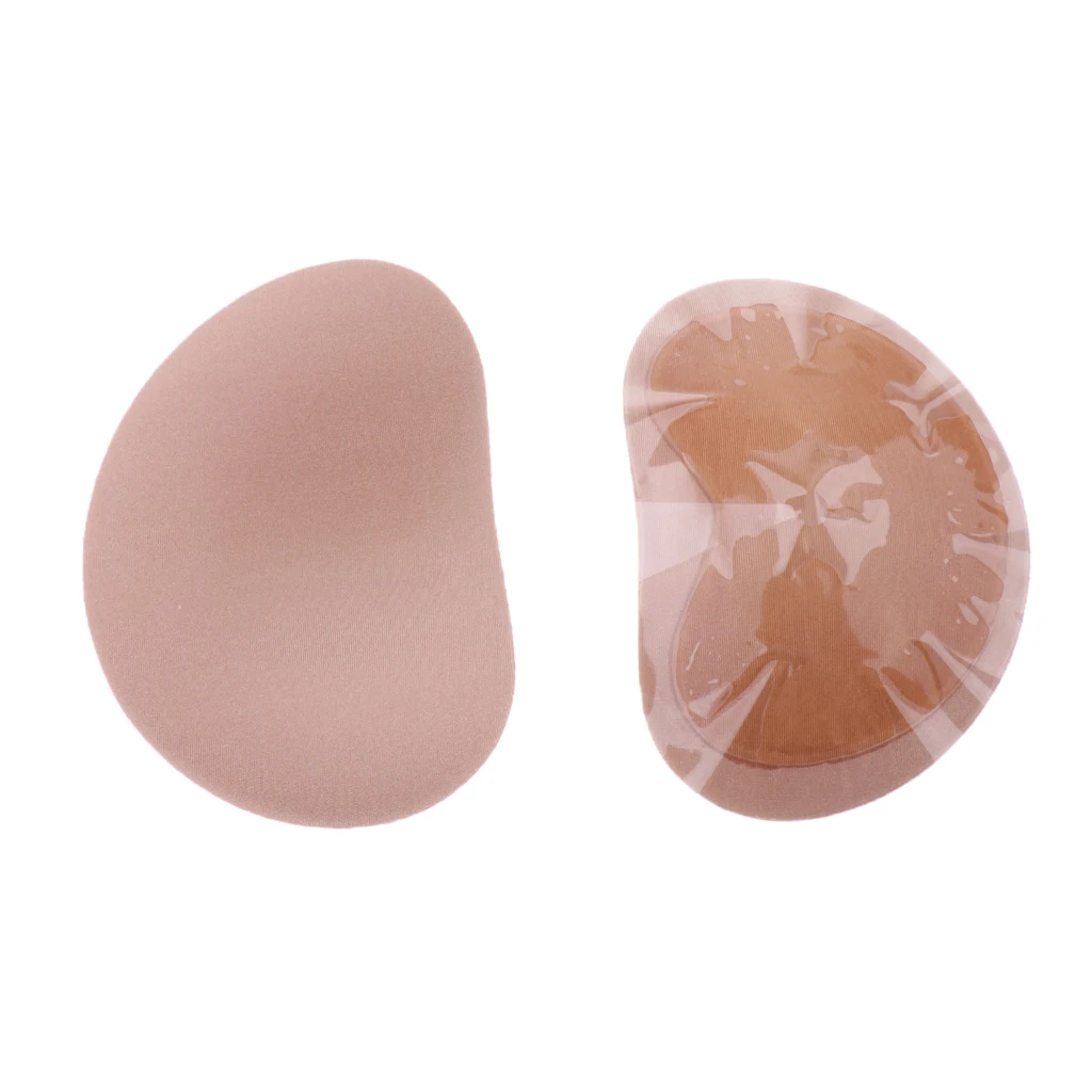 Women's Silicone Triangle Bikini Swimsuit Bra Insert Pads Push Up Bra Cups Enhancer Nipple Cover Stickers Women Bra Pads