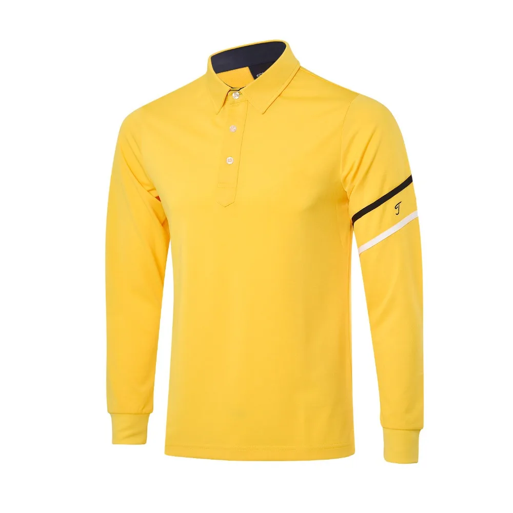 

New Arrival 2016 Autumn Winter Golf Shirts Long Sleeves Men sportwear Golf Clothing Male Golf Wear sports top trainning jersey