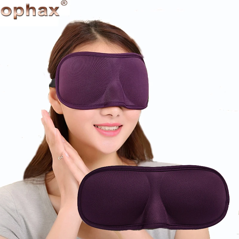 Buy 3D Portable Soft Travel Sleep Rest Aid Eye Mask