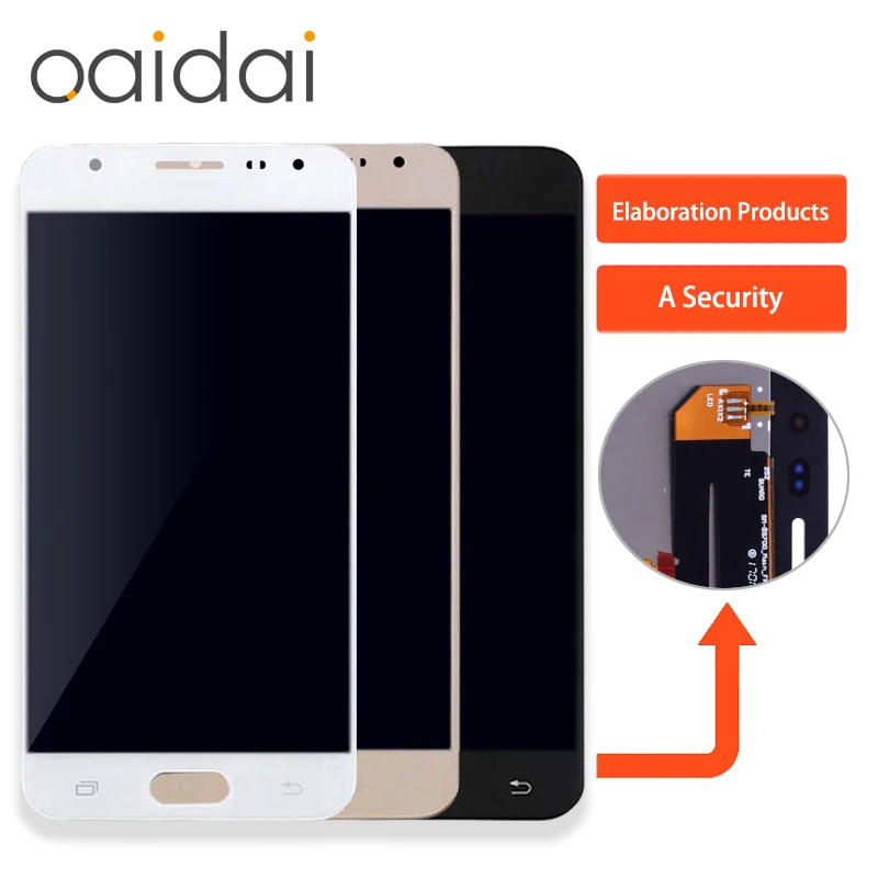 Отрегулировать Яркость Сенсорный экран для samsung Galaxy J5 премьер J5Prime G570 G570F G570K G570L
