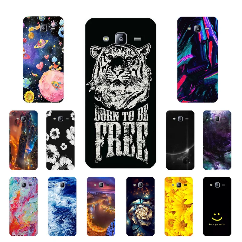 Soft Case for Samsung J7 2015 TPU Silicon Back Cover Phone Cases J700H J700F J700 Billow Printing Bag |
