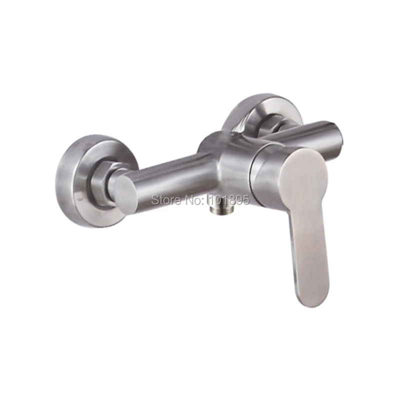 

L16759 Luxury Wall Mounted 304 Stainless Steel Material Downward Spout Shower Tap