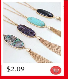 SEDmart, цветное, натуральное, абалоновое ожерелье с кисточкой, золотое, длинная цепочка, богемное ожерелье с кулоном, для женщин, мода для девушек
