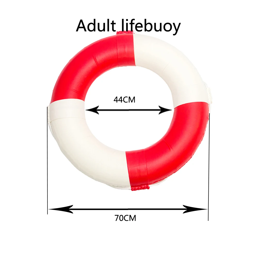 Водный спорт Лодка кожа красный и белый спасательный круг для взрослых свободный надувной утолщение плавучие пены кольцо детский подмышек плавать кольцо