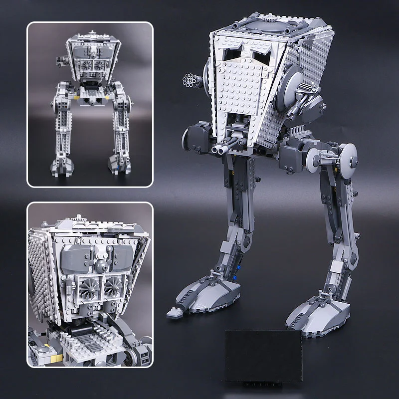 

Lepin Star Imperial Robot Wars Toys All Terrain Legoingly Scout Transport Building Block Bricks Model Children Chrismas Gift Toy