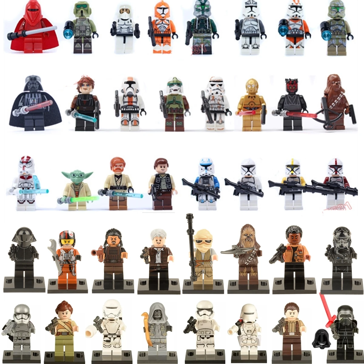 lego star wars mini figures