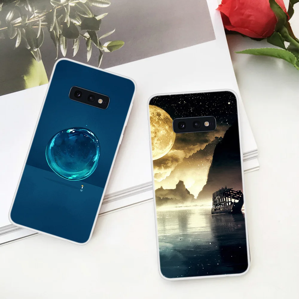 Модный милый чехол для телефона с мультяшными животными Samsung Galaxy S10E окрашенный