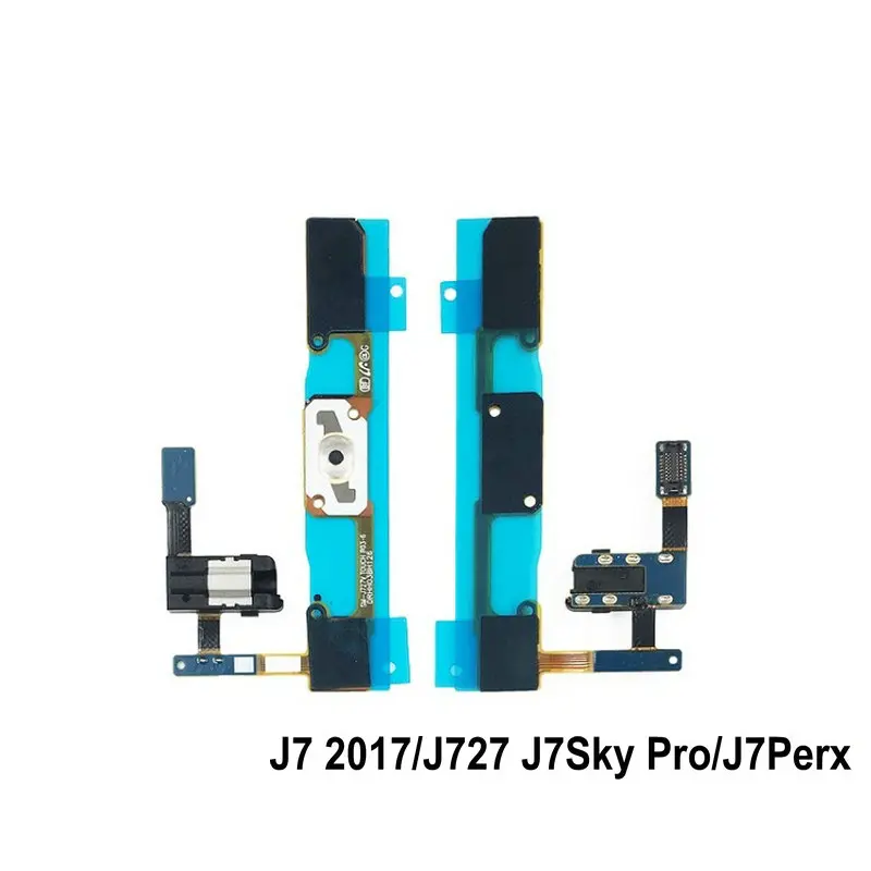 

New For Samsung J7 2017/J727 J7Sky Pro/J7Perx Home Button Flex Cable Menu Return Key Repair Parts