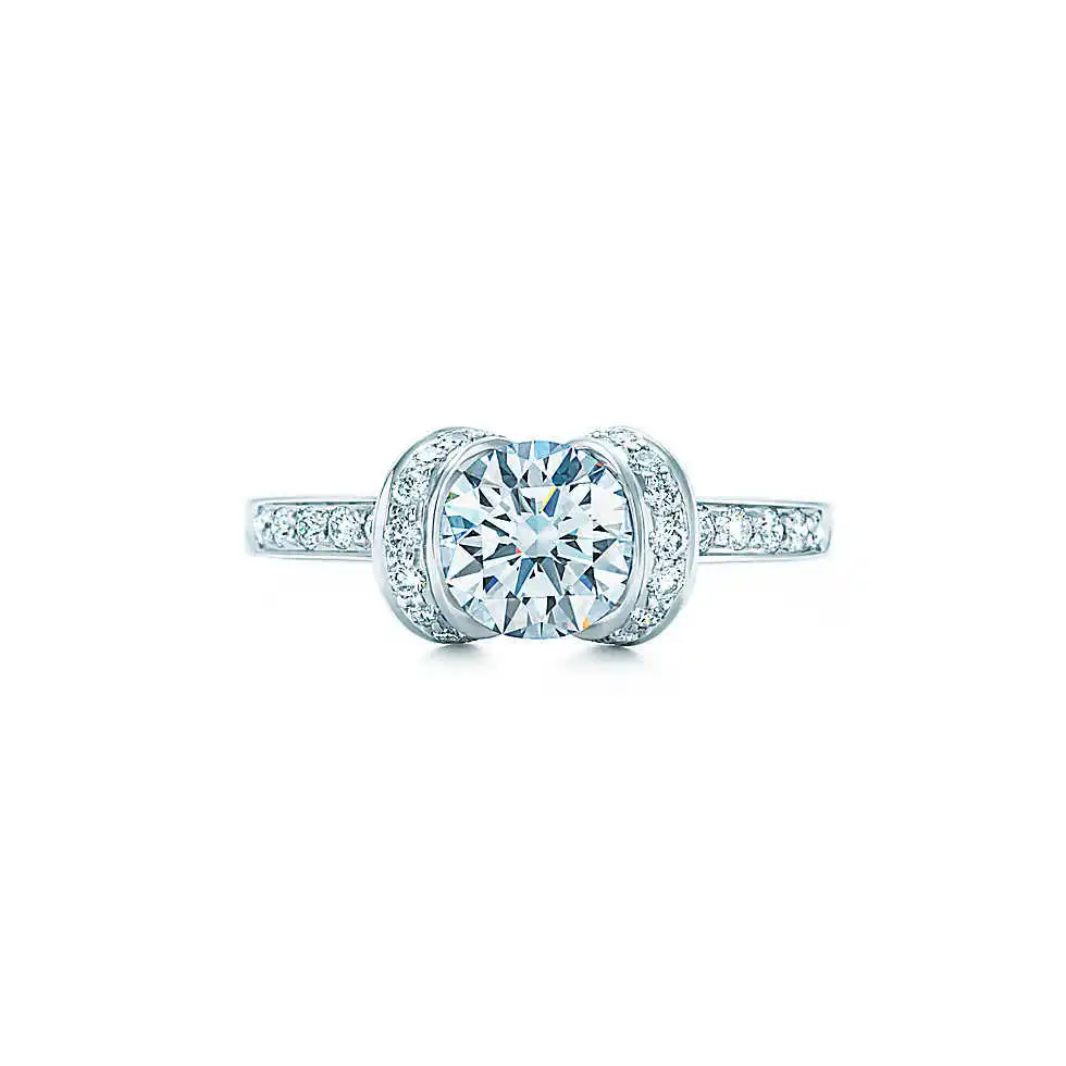Marry Me Romantic 1Ct Round Cut Engagement Ring 925 Sterling Silver Covered with White Gold for Women | Украшения и аксессуары