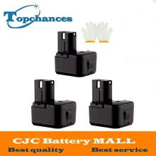 New 3PCS 12V Ni-MH 3.0Ah Replacement Power Tool Battery forHitachi EB1212S EB1214L EB1214S EB1222HL EB1230X EB1220BL 322629
