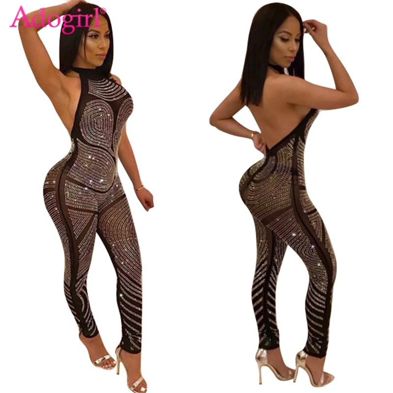 Aliexpress.com : Buy Adogirl Women Sexy Halter Diamonds
