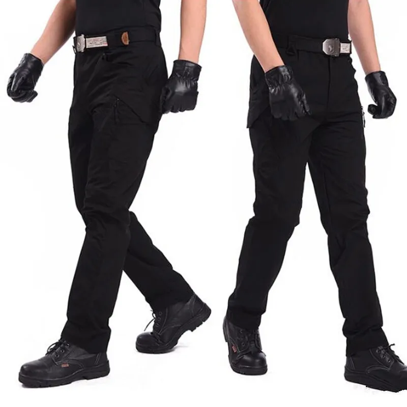 

LIS ALICES 2019 X9 Men Tactical Pants Waterproof Breathable Cargo Pants Summer Quick Drying Pants Army Military Combat Trousers
