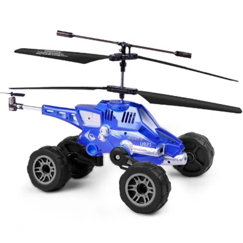 

Children's Battle Fighter Charging Land And Air Stunt Unmanned Aircraft Toys For Children Remote Control RC Helicopter