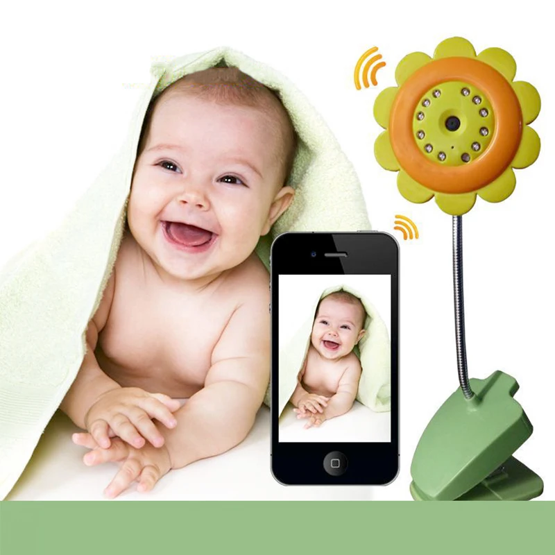 HFSECURITY Babyfoon камера мини беспроводная наблюдения веб HD 720p wifi сетевая Удаленная ip