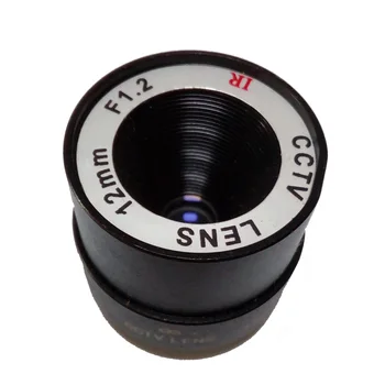 

F1.2 12mm CS Mount Fixed IR CCTV Camera Lens for Security cameras