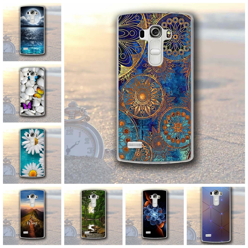 

For LG G4S Case 5.2" Soft Silicone Case For Lg G4 Beat Cover Thin TPU Back Case For LG G4 S / G4 Beat H735 H736 Shell Phone Bags
