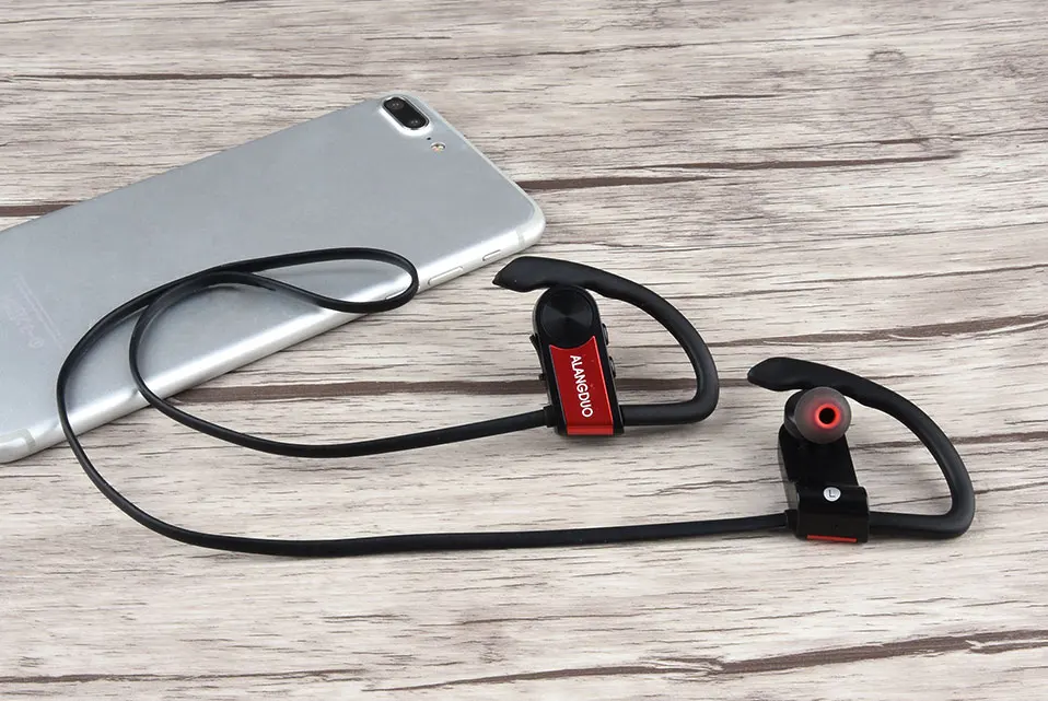 ALANGDUO Bluetooth Earphone wireless headphone G7 Plus English version headset earbuds with mic sports bluetooth earphones (14)