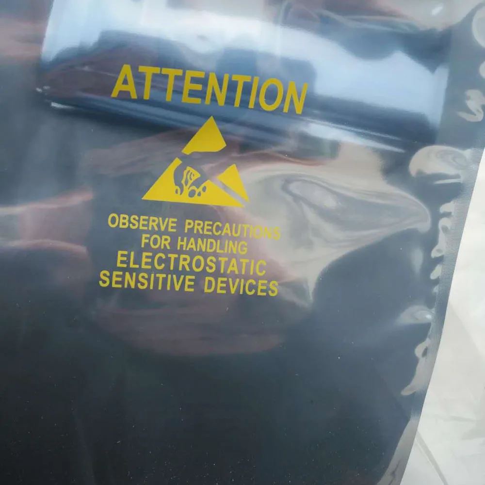 400Pieces Antistatic Hard Drive Bag 3.5 Anti Static Bags Hdd Antistatic Bag 3.5 ESD Anti Static Shielding Plastic Top Open Bags 5