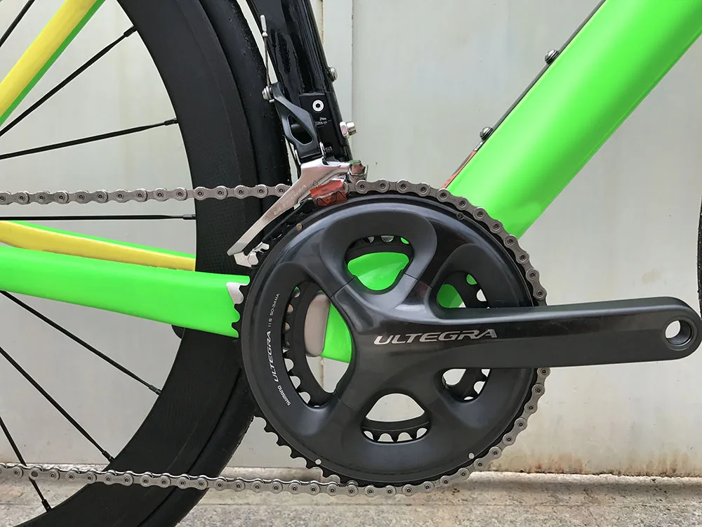 2018 карбоновый шоссейный велосипед полный BICICLETTA с велосипедной группой 6800 5800