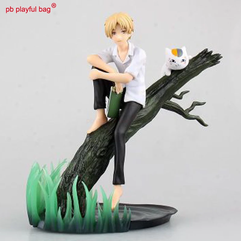 17cm Pvc Book Of Friends Action Figure One Piece Anime Figurine Cat Teacher Takashi Tree Branch Scene 07 Aliexpress