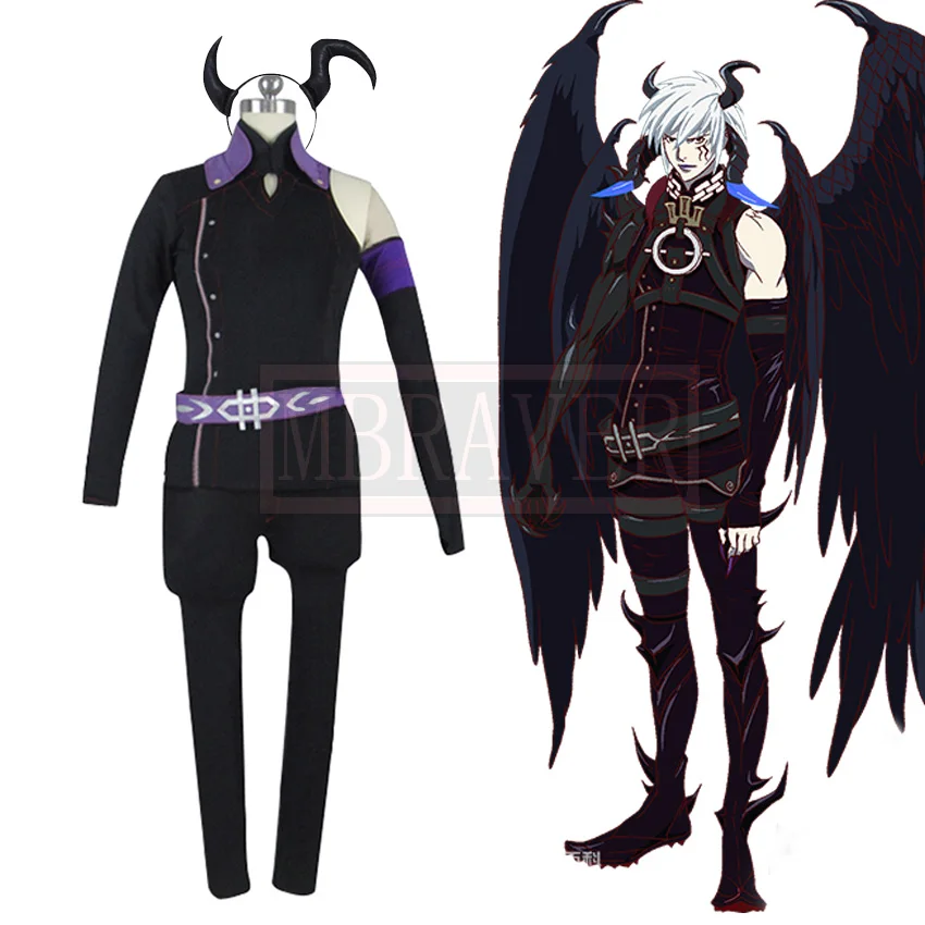 

Rage of Bahamut: Virgin Soul Azazel Cosplay Costume Halloween Uniform Outfit Custom Made Any Size