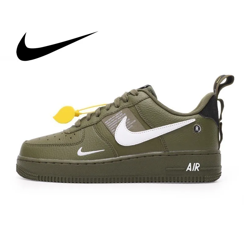 Оригинальный Nike Оригинальные кроссовки Air Force 1 Для мужчин скейтборд обувь классические Спорт на открытом воздухе обувь Повседневное