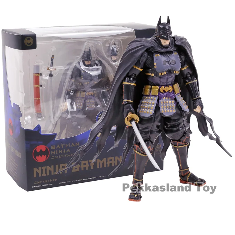 SHF ниндзя Брюс Уэйн ПВХ экшн Фигурки игрушки Модель подарок|Игровые фигурки и