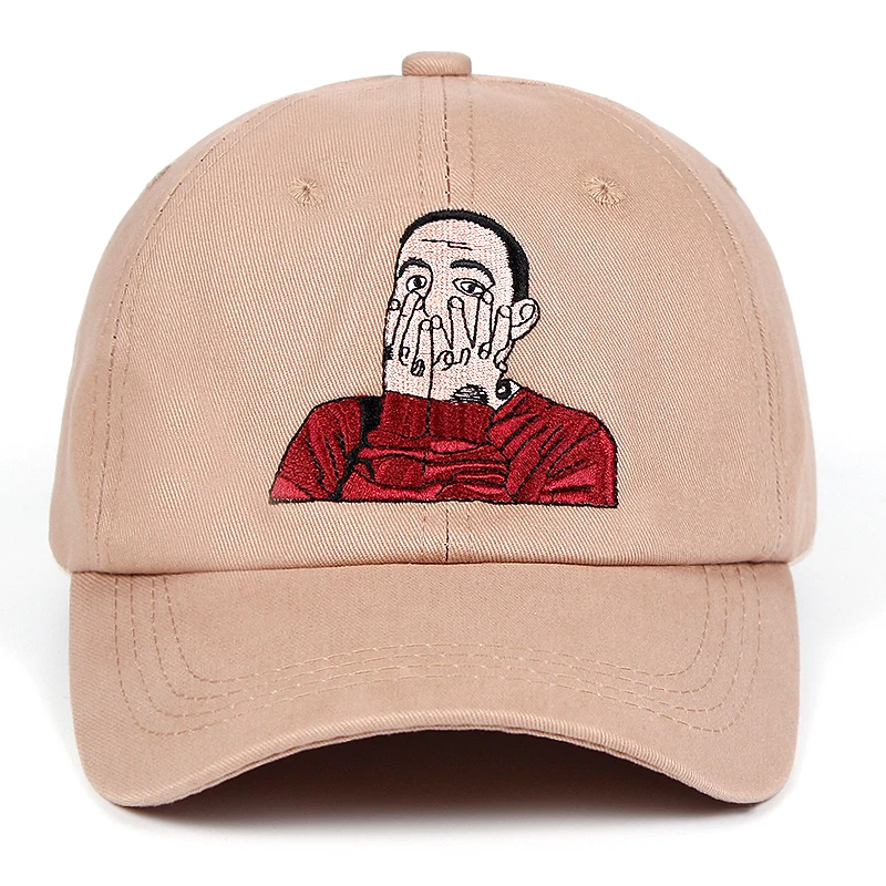 100% хлопок Mac Miller шляпа c вышивкой для отца US Repper бейсболка Strapback хип хоп кепка Golf