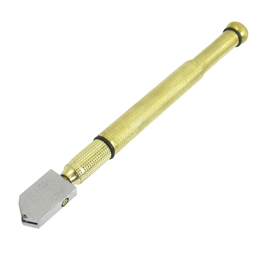 Wsfs Лидер продаж Золотистый металлический непроскальзывающая ручка подача масла Стекло резак 10 мм-20 мм
