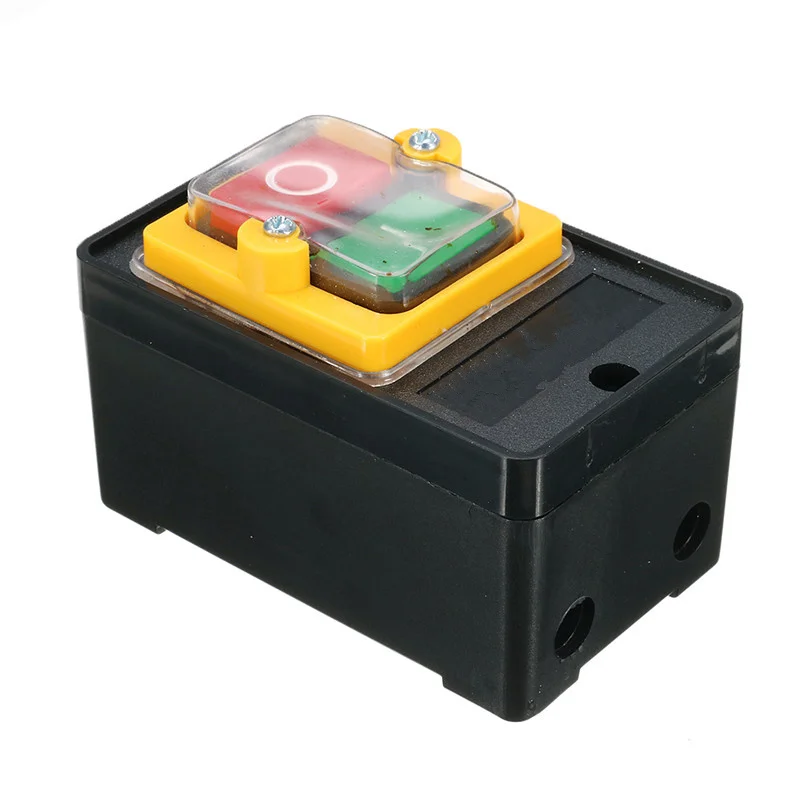 10A 220/380 V KAO-5 Водонепроницаемая нажимная кнопка переключатель для машины для очистки автомобиля 10A переключатели управление толчок для улучшения домашнего освещения