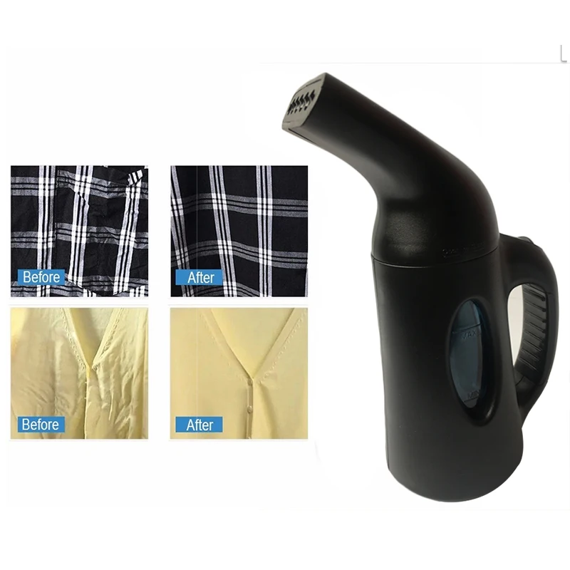850 Вт/60 Гц черный Мини паровой утюг ручная щётка для сухой чистки одежды бытовая техника портативные отпариватели для одежды-EU Plug