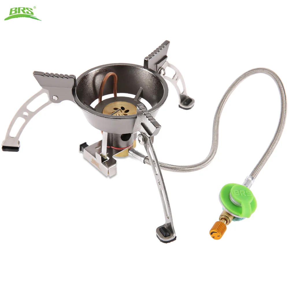 BRS 11 Outdoor Gas Stove High Quality Split Windproof Cookware Copper